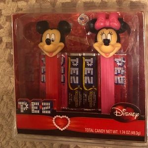 Disney Mickey Mouse and Minnie Mouse Pez Set in original packaging
